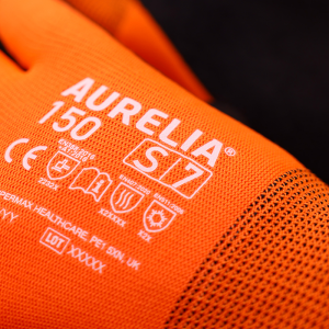 Aurelia 150 Orange Thermal Freezer Gloves